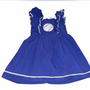Smocked baby dress